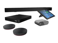 Lenovo ThinkSmart Core - Kit de vidéo-conférence - avec 3 ans de support Lenovo Premier + première année de maintenance - Certifié pour Zoom Rooms - noir 12QR0004FR