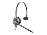 Plantronics SupraPlus HW351N/A - Casque - sur-oreille - filaire - argent 82311-41