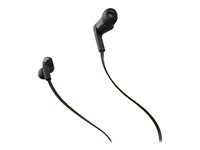 Belkin ROCKSTAR - Écouteurs avec micro - intra-auriculaire - filaire - Lightning - isolation acoustique - noir - pour Apple 10.5-inch iPad Pro; iPad mini 4; iPhone 7, 7 Plus, 8, 8 Plus, X, XR, XS, XS Max G3H0001BTBLK