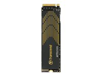 Transcend MTE250S - SSD - 4 To - interne - M.2 2280 (recto-verso) - PCIe 4.0 x4 (NVMe) TS4TMTE250S