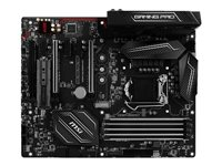 MSI Z270 GAMING PRO CARBON - Carte-mère - ATX - Socket LGA1151 - Z270 - USB 3.1 Gen 1, USB-C Gen2, USB 3.1 Gen 2 - Gigabit LAN - carte graphique embarquée (unité centrale requise) - audio HD (8 canaux) Z270 GAMING PRO CARBON