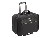 Case Logic 17" CheckPoint Friendly Rolling Laptop Case - Sacoche pour ordinateur portable - 17" - noir CLRS117