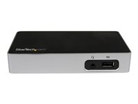 StarTech.com Station d'accueil - USB 3.0 - Réplicateur de port - DVI / USB 3.0 / GbE - Pour PC portable - Universel - Station d'accueil - USB - DVI - GigE USB3VDOCKD