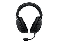 Logitech G Pro X - Micro-casque - circum-aural - filaire - jack 3,5mm - isolation acoustique 981-000818