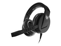 Acer Predator PHW910 Galea 311 - Retail Pack - micro-casque - circum-aural - filaire - jack 3,5mm - noir - pour Predator Helios 300; Predator Orion 3000; 5000; Predator Triton 300; 500 NP.HDS11.00B