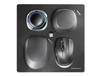 3Dconnexion SpaceMouse Wireless Kit 2 - Souris 3D - 2 boutons - sans fil, filaire - 2.4 GHz - récepteur sans fil USB 3DX-700108