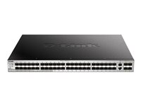 D-Link DGS 3130-54S - Commutateur - L3 Lite - Géré - 48 x SFP + 2 x 10 Gigabit Ethernet + 4 x 10 Gigabit SFP+ DGS-3130-54S/E