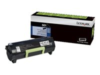 Lexmark 505H - À rendement élevé - noir - original - cartouche de toner LCCP, LRP - pour Lexmark MS310d, MS310dn, MS410d, MS410dn, MS510dn, MS610de, MS610dn, MS610dte, MS610dtn 50F5H00