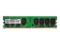 Transcend JetRAM - DDR2 - 2 Go - DIMM 240 broches - 667 MHz / PC2-5300 - CL5 - 1.7 - 1.9 V - mémoire sans tampon - NON ECC JM667QLU-2G