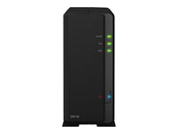 Synology Disk Station DS118 - Serveur NAS - 1 Baies - SATA 6Gb/s - RAM 1 Go - Gigabit Ethernet - iSCSI support DS118