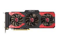 PNY GeForce GTX 1070 - XLR8 OC GAMING Edition - carte graphique - GF GTX 1070 - 8 Go GDDR5 - PCIe 3.0 x16 - DVI, HDMI, 3 x DisplayPort KF1070GTXXG8GEPB