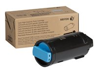 Xerox - Haute capacité - cyan - original - cartouche de toner - pour VersaLink C500, C505 106R03870