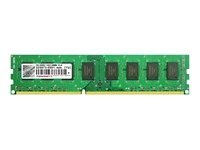 Transcend JetRAM - DDR3 - module - 2 Go - DIMM 240 broches - 1333 MHz / PC3-10600 - CL9 - 1.5 V - mémoire sans tampon - non ECC - pour ASUS Maximus IV Extreme, P8H67, P8P67, P8P67-M, SABERTOOTH P67 JM1333KLU-2G