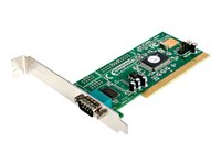 StarTech.com Carte PCI avec 1 Port Série RS232 - Adaptateur DB-9 - UART 16550 - 1x PCI Mâle - 1x RS232 DB-9 Mâle - Adaptateur série - PCI - RS-232 PCI1S550