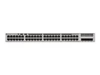 Cisco Catalyst 9200L - Network Essentials - commutateur - C3 - 48 x 10/100/1000 (PoE+) + 4 x Gigabit SFP (liaison montante) - Montable sur rack - PoE+ (1440 W) C9200L-48P-4G-E