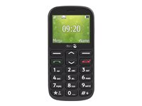 DORO 1360 - Téléphone de service - double SIM - RAM 8 Mo - Écran LCD - 240 x 320 pixels - rear camera 0,08 MP - noir 7381