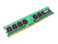 Transcend - DDR2 - module - 1 Go - DIMM 240 broches - 667 MHz / PC2-5300 - CL5 - 1.8 V - mémoire sans tampon - non ECC - pour ASUS M2N, Maximus Formula, P5KPL, P5WDG2; Gigabyte GA-EP45, M68, MA78, VM900; MSI K9NGM4 TS128MLQ64V6U