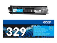 Brother TN329C - Cyan - original - cartouche de toner - pour Brother DCP-L8450CDW, HL-L8350CDW, HL-L8350CDWT, MFC-L8850CDW TN329C