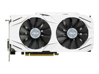 ASUS DUAL-GTX1060-O6G - OC Edition - carte graphique - GF GTX 1060 - 6 Go GDDR5 - PCIe 3.0 x16 - DVI, 2 x HDMI, 2 x DisplayPort DUAL-GTX1060-O6G