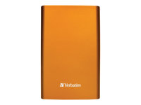 Verbatim Store 'n' Go Portable - Disque dur - 1 To - externe (portable) - USB 3.0 - 5400 tours/min - Orange volcanique 53076