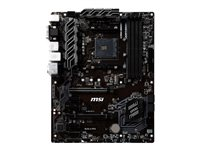 MSI B450-A PRO - Carte-mère - ATX - Socket AM4 - AMD B450 - USB 3.1 Gen 1, USB 3.1 Gen 2 - Gigabit LAN - carte graphique embarquée (unité centrale requise) - audio HD (8 canaux) B450-A PRO