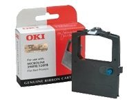 OKI - Noir - ruban d'impression - pour Microline 320 FB, 390 FB 09002310