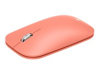 Microsoft Modern Mobile Mouse - Souris - droitiers et gauchers - optique - 3 boutons - sans fil - Bluetooth 4.2 - pêche KTF-00041