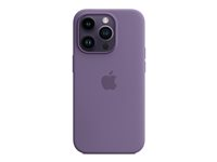 Apple - Coque de protection pour téléphone portable - compatibilité avec MagSafe - silicone - iris - pour iPhone 14 Pro MQUK3ZM/A