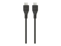 Belkin Câble HDMI haute vitesse avec Ethernet - Câble HDMI avec Ethernet - HDMI mâle pour HDMI mâle - 1 m - double blindage F3Y020BT1M