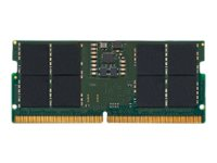 Kingston - DDR5 - kit - 32 Go: 2 x 16 Go - SO DIMM 262 broches - 5200 MHz / PC5-41600 - CL42 - 1.1 V - mémoire sans tampon - non ECC KCP552SS8K2-32