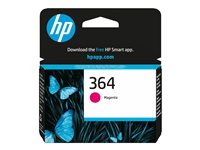 HP 364 - Magenta - original - blister - cartouche d'encre - pour Deskjet 35XX; Photosmart 55XX, 55XX B111, 65XX, 7510 C311, 7520, Wireless B110 CB319EE#301