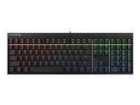 CHERRY MX 2.0S - Clavier - backlit - USB - AZERTY - Français - commutateur : CHERRY MX Brown - noir G80-3821LXAFR-2