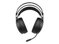 HP X1000 - Micro-casque - circum-aural - sans fil - noir 7HC43AA#ABB