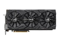 ASUS ROG-STRIX-RXVEGA64-O8G-GAMING - OC Edition - carte graphique - Radeon RX VEGA 64 - 8 Go HBM2 - PCIe 3.0 x16 - DVI, 2 x HDMI, 2 x DisplayPort 90YV0B00-M0NM00