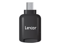 Lexar M1 - Lecteur de carte (microSD) - micro USB 2.0 LRWMUSBBNL