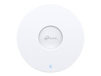 TP-Link Omada EAP653 V1 - Borne d'accès sans fil - Wi-Fi 6 - 2.4 GHz, 5 GHz - Tension CC - géré par le Cloud - montable au plafond/mur EAP653