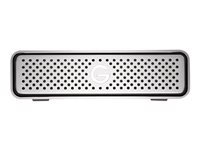 G-Technology G-DRIVE - Disque dur - 8 To - externe (de bureau) - USB 3.0 - 7200 tours/min - mémoire tampon : 64 Mo - argent 0G03907