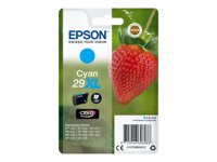 Epson 29XL - 6.4 ml - XL - cyan - original - blister - cartouche d'encre - pour Expression Home XP-245, 247, 255, 257, 332, 342, 345, 352, 355, 435, 442, 445, 452, 455 C13T29924012