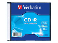 Verbatim DataLife - CD-R - 700 Mo (80 min) 52x - boîtier CD 43347