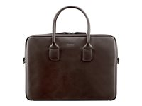 Mobilis Origine Briefcase - Sacoche pour ordinateur portable - 14" - 16" - brun 042029