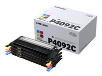 Samsung CLT-P4092C - Pack de 4 - noir, jaune, cyan, magenta - original - cartouche de toner (SU392A) - pour Samsung CLX-3170, CLX-3175, CLX-3176, CLX-4175 SU392A