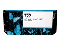 HP 727 - 300 ml - haute capacité - photo noire - original - DesignJet - cartouche d'encre - pour DesignJet T1500, T1530, T2500, T2530, T920, T930 F9J79A