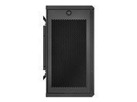 APC NetShelter WX AR106V - Armoire - montable sur mur - noir - 6U - 19" AR106V