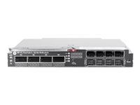 HPE Virtual Connect FlexFabric-20/40 F8 Module - Commutateur - Géré - 16 x Ethernet 10/20 Go (liaison descendante de fond de panier) + 2 x Ethernet 20 Go (liaison à connexion croisée) + 4 x QSFP+ 40 Gibabit (voie montante) + 8 x SFP+ 10 Go (liaison montante) - Module enfichable 691367-B21