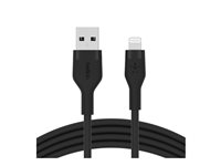 Belkin BOOST CHARGE - Câble Lightning - USB mâle pour Lightning mâle - 1 m - noir CAA008BT1MBK