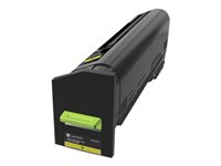 Lexmark - Ultra High Yield - jaune - original - cartouche de toner LCCP, LRP, Entreprise Lexmark - pour Lexmark CX860de, CX860dte, CX860dtfe 82K2UYE