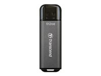 Transcend JetFlash 920 - Clé USB - 512 Go - USB 3.2 Gen 1 - gris sidéral TS512GJF920