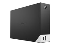 Seagate One Touch with hub STLC12000400 - Disque dur - 12 To - externe (de bureau) - USB 3.0 - noir - avec Seagate Rescue Data Recovery STLC12000400