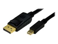 MCL Samar - Câble DisplayPort - Mini DisplayPort (M) pour DisplayPort (M) - 2 m - verrouillé - noir MC395-2M