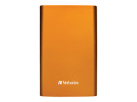 Verbatim Store 'n' Go Portable - Disque dur - 1 To - externe (portable) - USB 3.0 - 5400 tours/min - Orange volcanique 53038